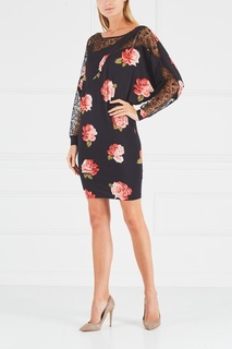 Платье с кружевом Blumarine