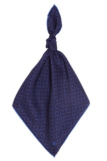 Синий нагрудный платок Canali