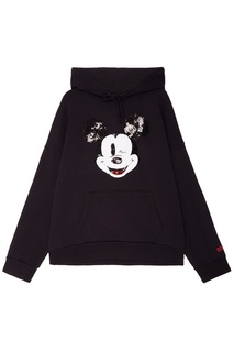 Хлопковое черное худи Levis® х Disney © Mickey Mouse