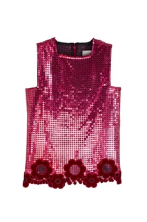 Прямой топ Christopher Kane