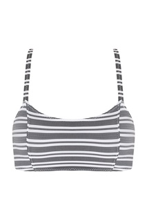 Кроп-топ Bws Zip Stripe Bralette Lisa Marie Fernandez