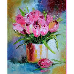 Алмазная картина-раскраска Color KIT "Дыхание весны", 40х50 см