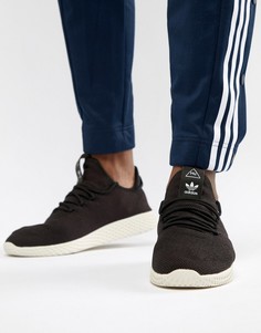 Черные кроссовки adidas Originals PW Tennis HU - Черный