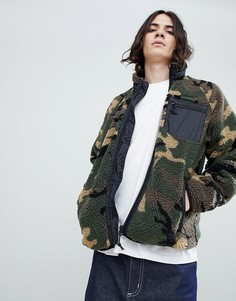Камуфляжная куртка Carhartt WIP pile prentis liner - Зеленый