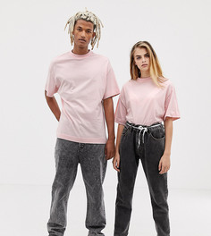 Розовая футболка COLLUSION Unisex - Розовый