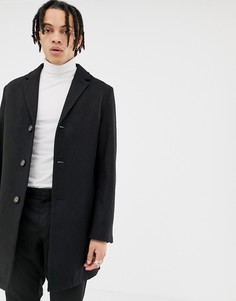 Классическое пальто с добавлением шерсти Harry Brown premium - Черный