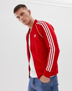 Красная спортивная куртка adidas Originals adicolor - Красный