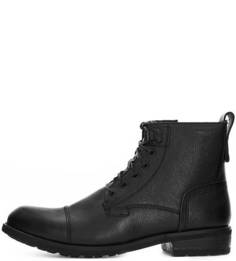 Утепленные кожаные ботинки с застежкой на молнию и шнуровкой Vagabond