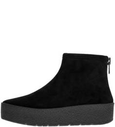 Зимние полусапоги из натуральной замши Siri Vagabond