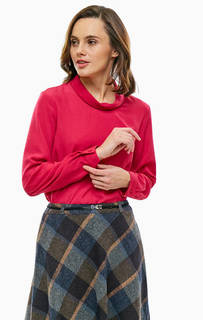 Блуза цвета фуксии с воротником-стойкой Gerry Weber