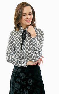 Блуза из вискозы в крупный горошек Gerry Weber