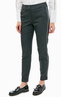 Серые трикотажные брюки зауженного кроя Gerry Weber