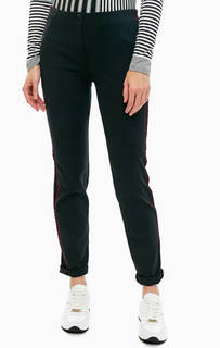 Трикотажные брюки с бархатными вставками Gerry Weber