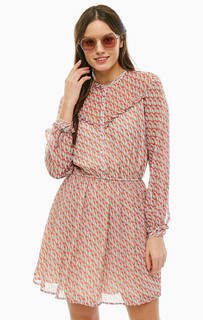 Короткое платье с плиссированной юбкой Pepe Jeans