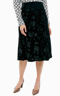 Бархатная юбка расклешенного кроя Gerry Weber