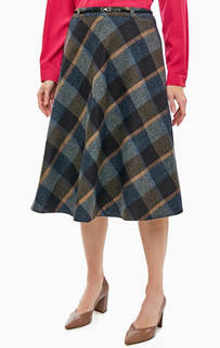 Юбка в клетку с добавлением шерсти Gerry Weber