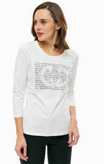 Хлопковая футболка с принтом Gerry Weber