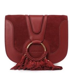 Сумка SEE by CHLOE S18WS982 красно-бордовый