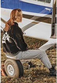 Короткая шуба из аукционного меха норки NAFA Nevris Furs