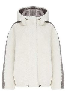 Короткая шуба из овчины La Reine Blanche