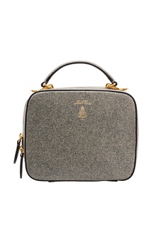 Сумка Baby Laura с глиттером Mark Cross