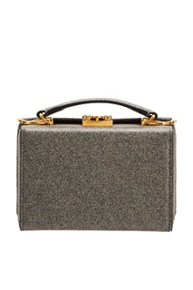 Сумка Grace Small Box с глиттером Mark Cross