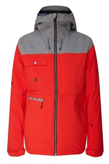 Красная куртка для сноуборда Arrow Wood Quiksilver