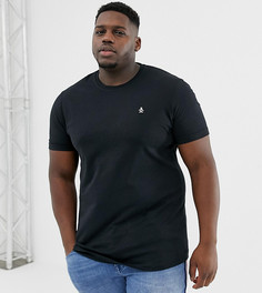 Черная футболка с логотипом Original Penguin Big & Tall - Черный