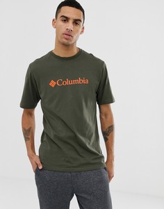 Зеленая базовая футболка с логотипом Columbia CSC - Зеленый
