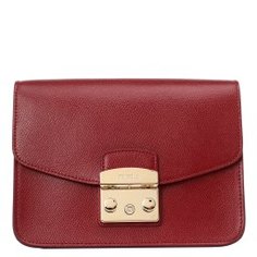 Сумка FURLA METROPOLIS S CROSSBODY бордовый