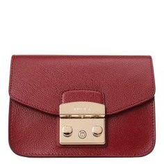Сумка FURLA METROPOLIS MINI CROSSBODY бордовый