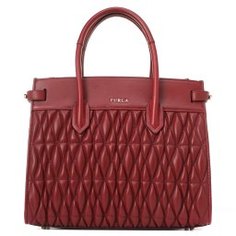 Сумка FURLA PIN COMETA S TOTE E/W бордовый