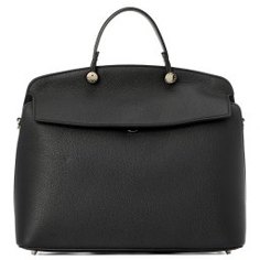 Сумка FURLA MY PIPER M TOP HANDLE черный