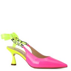 Босоножки CASADEI 1G674M060 ярко-розовый