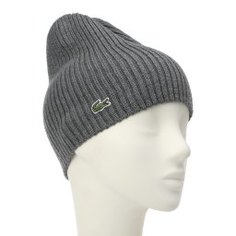 Шапка LACOSTE RB3504 темно-серый