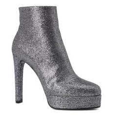 Ботильоны CASADEI 1Q844L120 серебристо-серый