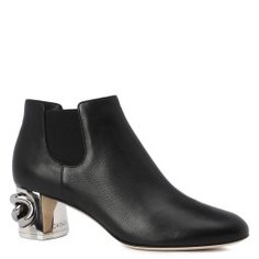 Ботильоны CASADEI 1Q563G050 черный