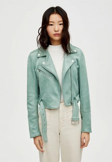 Куртка кожаная Pull&Bear