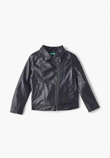 Куртка кожаная United Colors of Benetton