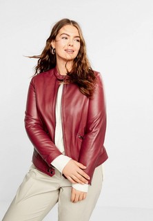 Куртка кожаная Violeta by Mango