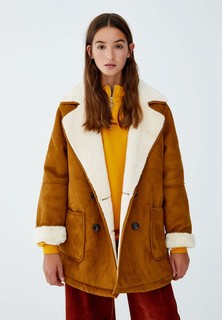 Дубленка Pull&Bear