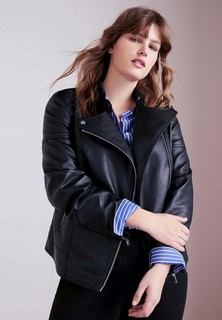 Куртка кожаная Violeta by Mango