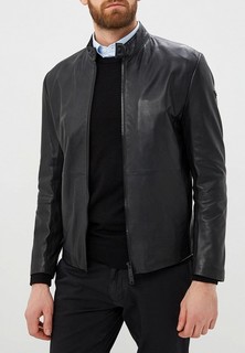 Куртка кожаная Emporio Armani