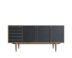 Комод "Bruni Black" Etg Home