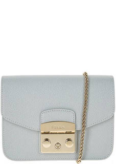 Маленькая кожаная сумка через плечо Metropolis Furla