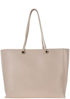 Кожаная большая сумка с длинными ручками Eden Furla