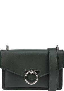 Маленькая кожаная сумка с откидным клапаном Rebecca Minkoff