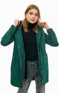 Зеленая куртка со съемной подкладкой Lacoste