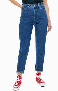 Джинсы с высокой посадкой Mom Straight Lee