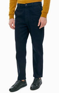 Зауженные синие брюки из денима Lee